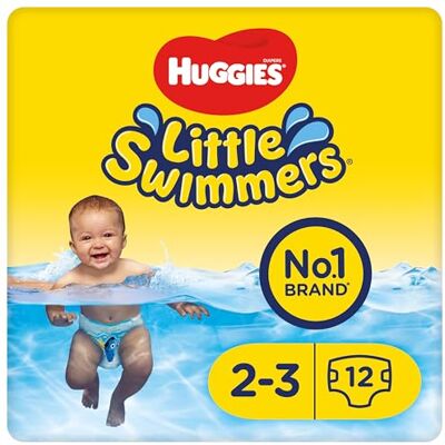 HUGGIES Dětské plenky Little Swimmers, velikost 2-3 (3-8 kg), 12 ks HUGGIES Dětské plenky Little Swimmers, velikost 2-3 (3-8 kg), 12 ks