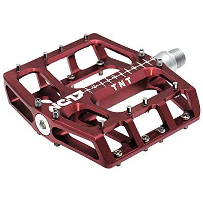NC-17 Pedály Sudpin IV XL TNT Aluminium Platform / Pedály pro horské kolo / Pedál BMX / plochá stavební výška 17,7 mm / Fail Safe System / Precizní ložisko + Cr-Mo osa / vč. náhradních kolíků NC-17 Pedály Sudpin IV XL TNT Aluminium Platform / Pedály pro horské kolo / Pedál BMX / plochá stavební výška 17,7 mm / Fail Safe System / Precizní ložisko + Cr-Mo osa / vč. náhradních kolíků