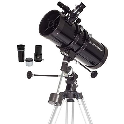 Celestron 21049 PowerSeeker 127EQ Reflector Telescope, Black Celestron 21049 PowerSeeker 127EQ Reflector Telescope, Black