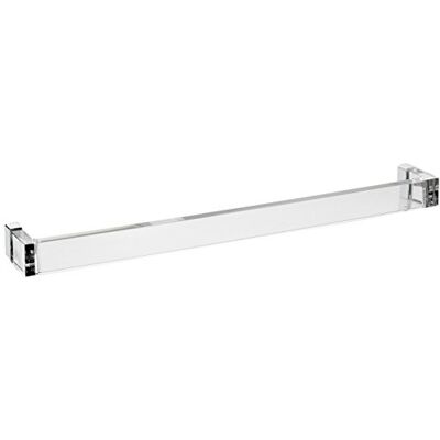 Kartell Rail Handtuchhalter, Plastik, kristall, 60 x 4 cm Kartell Rail Handtuchhalter, Plastik, kristall, 60 x 4 cm