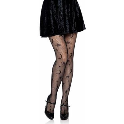 LEG AVENUE Plus Size Cross Net Tights LEG AVENUE Plus Size Cross Net Tights