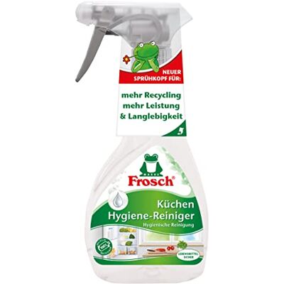 FROSCH Kuchyňský hygienický čistič, hygienický, neutralizuje pachy, s přírodním extraktem z jalovce, 1 balení (1 x 300 ml) FROSCH Kuchyňský hygienický čistič, hygienický, neutralizuje pachy, s přírodním extraktem z jalovce, 1 balení (1 x 300 ml)