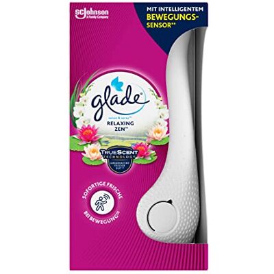 Glade (Brise) Sense & Spray, pokojová vůně s pohybovým senzorem, držák & 1 náhradní náplň, Relaxing Zen, 18 ml Glade (Brise) Sense & Spray, pokojová vůně s pohybovým senzorem, držák & 1 náhradní náplň, Relaxing Zen, 18 ml