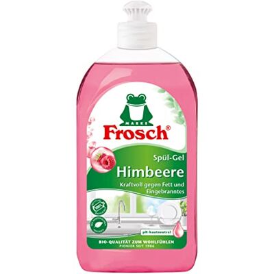 FROSCH Malinový oplachovací gel, 500 ml, růžový FROSCH Malinový oplachovací gel, 500 ml, růžový