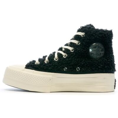 Converse Ctas Lift HI Platform sportovní boty dámské Černá Converse Ctas Lift HI Platform sportovní boty dámské Černá