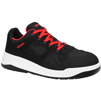 ELTEN Bezpečnostní boty MAVERICK black Low ESD S3, pánské, textil, ocelová špička, lehká, sportovní, černá, velikost: 44 ELTEN Bezpečnostní boty MAVERICK black Low ESD S3, pánské, textil, ocelová špička, lehká, sportovní, černá, velikost: 44