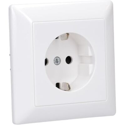 Jung Zásuvka Schuko 16 A 250 V s ochranou proti dotyku série AS 500 alpská bílá, 1 kus, AS 1520 KI WW Jung Zásuvka Schuko 16 A 250 V s ochranou proti dotyku série AS 500 alpská bílá, 1 kus, AS 1520 KI WW