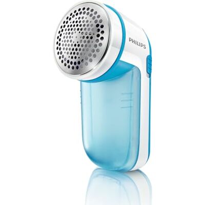 Philips GC026/00 Odstraňovač žmolků pro různé látky, 2 výšková nastavení, pohon na baterie 8800 U/min, 3 Maschengrößen für alle Stoffe, Leicht zu reinigen, Kompaktes Design, 2 AA-Batterien (GC026/00) Philips GC026/00 Odstraňovač žmolků pro různé látky, 2 výšková nastavení, pohon na baterie 8800 U/min, 3 Maschengrößen für alle Stoffe, Leicht zu reinigen, Kompaktes Design, 2 AA-Batterien (GC026/00)