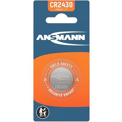 Ansmann 5020092 Knofpzelle baterie Lithium CR 2430 3V Ansmann 5020092 Knofpzelle baterie Lithium CR 2430 3V
