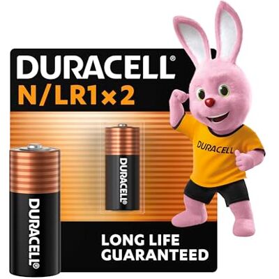 Duracell N speciální baterie alkalické baterie (2 kusy) 1,5 V, E90/LR1 Vyvinuto pro použití v kapesních svítilnách, kalkulačkách a cyklistických světlech Duracell N speciální baterie alkalické baterie (2 kusy) 1,5 V, E90/LR1 Vyvinuto pro použití v kapesních svítilnách, kalkulačkách a cyklistických světlech