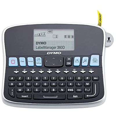 Dymo S0879510AZY popisovací zařízení, černá/stříbrná Dymo S0879510AZY popisovací zařízení, černá/stříbrná