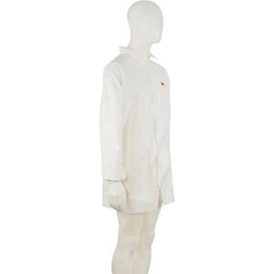 3M 4440-L laboratorní plášť, červený, S 3M 4440-L laboratorní plášť, červený, S