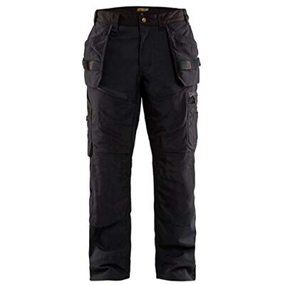 BLÅKLÄDER 150025179900 C44 X1500 Arbeitshose für Handwerker, schwarz, 150025179900C56 BLÅKLÄDER 150025179900 C44 X1500 Arbeitshose für Handwerker, schwarz, 150025179900C56