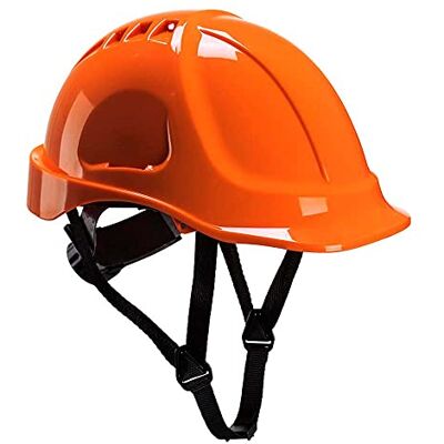 Portwest PS55 Endurance, ochranná helma s nastavitelnou velikostí, ABS skořepina Orange, Einheitsgröße, EN 397, Warnschutz Drehverschluss Belüftet, Verkauft mit 4-Punkt-Kinnriemen Portwest PS55 Endurance, ochranná helma s nastavitelnou velikostí, ABS skořepina Orange, Einheitsgröße, EN 397, Warnschutz Drehverschluss Belüftet, Verkauft mit 4-Punkt-Kinnriemen