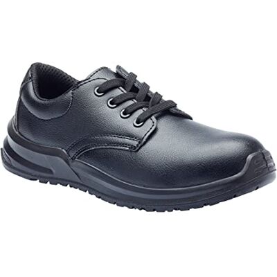Blackrock Lace-Up bezpečnostní boty, pánské dámské ocelové pouzdro Ošetřování, ortopedické, protiskluzové pracovní boty, pracovní boty, hygiena, catering, kuchyň protiskluzové Blackrock Lace-Up bezpečnostní boty, pánské dámské ocelové pouzdro Ošetřování, ortopedické, protiskluzové pracovní boty, pracovní boty, hygiena, catering, kuchyň protiskluzové