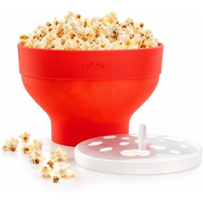 Lekue Mikrovlnná Páračka na Popcorn - Odolný Silikon, 2,8L Lekue Mikrovlnná Páračka na Popcorn - Odolný Silikon, 2,8L