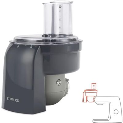Kenwood KAX400PL kráječ kostek příslušenství pro kuchyňské roboty vhodné pro všechny šéfové stroje, šedé Kenwood KAX400PL kráječ kostek příslušenství pro kuchyňské roboty vhodné pro všechny šéfové stroje, šedé