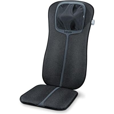 Beurer MG 254 shiatsu sedák, masáž šíje, masáž celého zad, černá/šedá Beurer MG 254 shiatsu sedák, masáž šíje, masáž celého zad, černá/šedá