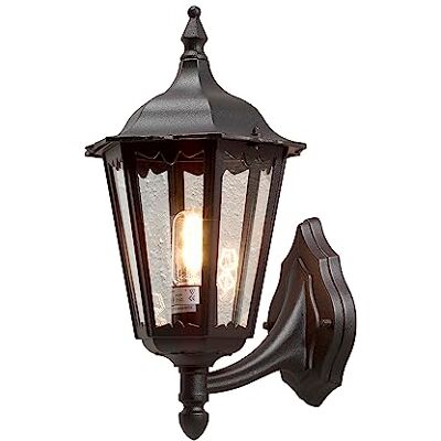 Konstsmide Firenze 7213 nástěnné svítidlo (Š: 23,5 cm H: 30 cm V: 48 cm, 1 x 100 W, IP43) matná černá Konstsmide Firenze 7213 nástěnné svítidlo (Š: 23,5 cm H: 30 cm V: 48 cm, 1 x 100 W, IP43) matná černá