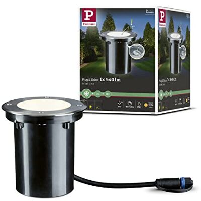 Paulmann 93907 Plug & Shine vestavné podlahové svítidlo 3000 K 6 W 24 V úhel vyzařování 20° otočné 93907 LED zářič venkovní Paulmann 93907 Plug & Shine vestavné podlahové svítidlo 3000 K 6 W 24 V úhel vyzařování 20° otočné 93907 LED zářič venkovní