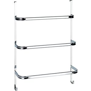 WENKO Držák ručníků Mod. Irpinia, do koupelny bez vrtání, k zavěšení, se 3 tyčemi na ručníky, chromovaná ocel, 54,5 x 77,5 x 21,5 cm WENKO Držák ručníků Mod. Irpinia, do koupelny bez vrtání, k zavěšení, se 3 tyčemi na ručníky, chromovaná ocel, 54,5 x 77,5 x 21,5 cm
