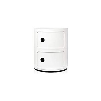 Kartell Componibili - 2 kusy - Bílá - Úložná jednotka Kartell Componibili - 2 kusy - Bílá - Úložná jednotka