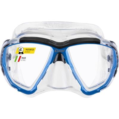 CRESSI Big Eyes Einzelne Maske Big Eyes oder Combo Set Maske + Schnorchel UD zum Tauchen und Schnorcheln, Einheitsgröße, Erwachsene CRESSI Big Eyes Einzelne Maske Big Eyes oder Combo Set Maske + Schnorchel UD zum Tauchen und Schnorcheln, Einheitsgröße, Erwachsene