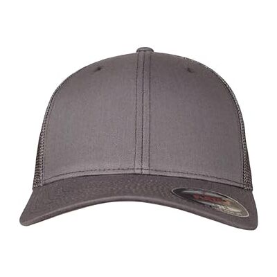 Flexfit Unisex Mesh Trucker Cap, dámská a pánská čepice, k dostání v 5 barvách, velikosti S/M L/XL, Tmavě šedá Flexfit Unisex Mesh Trucker Cap, dámská a pánská čepice, k dostání v 5 barvách, velikosti S/M L/XL, Tmavě šedá