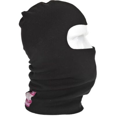 Portwest Flammhemmende, antistatische Kopfmaske, Größe: Einheitsgröße, Farbe: Schwarz, FR18BKR Portwest Flammhemmende, antistatische Kopfmaske, Größe: Einheitsgröße, Farbe: Schwarz, FR18BKR