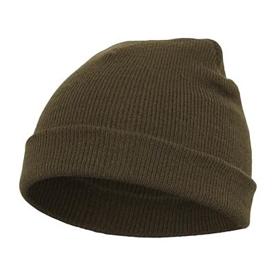 Flexfit Unisex Heavyweight Beanie, Olivová, Jednotná velikost Flexfit Unisex Heavyweight Beanie, Olivová, Jednotná velikost