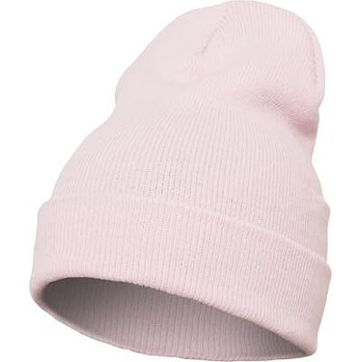 Flexfit Čepice Heavyweight Long Beanie, Baby růžová, Jednotná velikost Flexfit Čepice Heavyweight Long Beanie, Baby růžová, Jednotná velikost