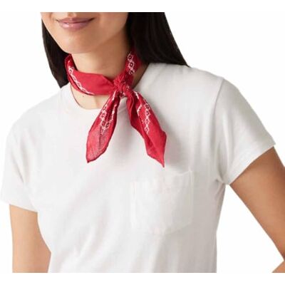 Levi's Levis Paisley Bandana pánská šála, Běžná červená, Jednotná velikost Levi's Levis Paisley Bandana pánská šála, Běžná červená, Jednotná velikost