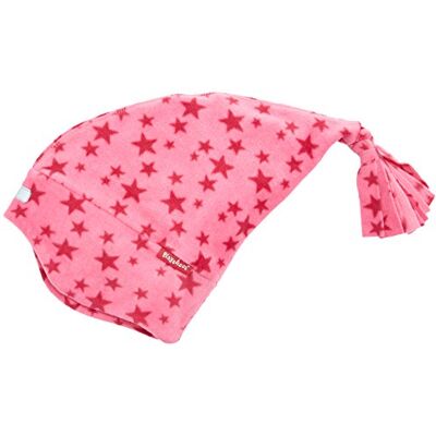 Playshoes Unisex dětská fleecová čepice zimní čepice, čepice s kapucí růžová hvězdy, 53 cm Playshoes Unisex dětská fleecová čepice zimní čepice, čepice s kapucí růžová hvězdy, 53 cm