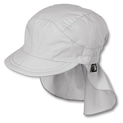 Sterntaler Unisex dětská čepice s ochranou šíje bez zavazování dětská čepice, světle šedá Sterntaler Unisex dětská čepice s ochranou šíje bez zavazování dětská čepice, světle šedá