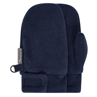 Sterntaler Unisex Ocs Beanie Melange s vázacími šňůrkami rukavice, Námořnická modrá Sterntaler Unisex Ocs Beanie Melange s vázacími šňůrkami rukavice, Námořnická modrá