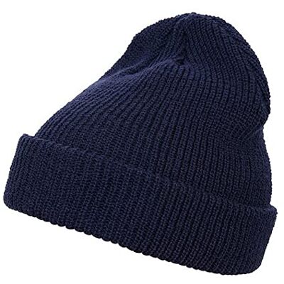 Flexfit Yupoong Beanies Long Knit Beanie, Námořnická modrá, Jednotná velikost Flexfit Yupoong Beanies Long Knit Beanie, Námořnická modrá, Jednotná velikost