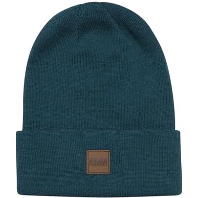 Urban Classics Leatherpatch Long Beanie Unisex čepice černá Basics, Streetwear, Jasper., Jednotná velikost Urban Classics Leatherpatch Long Beanie Unisex čepice černá Basics, Streetwear, Jasper., Jednotná velikost