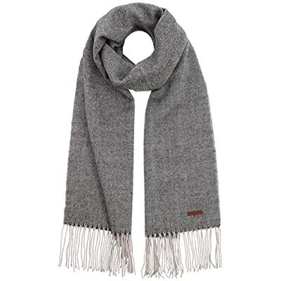 Barts Pánská šála Soho Scarf, Šedá (Dark Heather 0019)., jednotná velikost Barts Pánská šála Soho Scarf, Šedá (Dark Heather 0019)., jednotná velikost