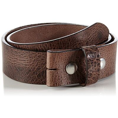 MGM Unisex pásek s patentkami Risorsa pásek, Hnědá (hnědá 2) MGM Unisex pásek s patentkami Risorsa pásek, Hnědá (hnědá 2)