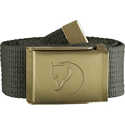 Fjällräven Unisex Canvas Mosazný opasek, Šedá (Mountain Grey 032), 120 # 692 (Jedna velikost) Fjällräven Unisex Canvas Mosazný opasek, Šedá (Mountain Grey 032), 120 # 692 (Jedna velikost)