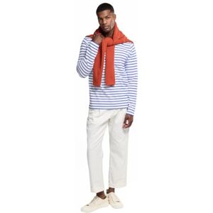 Armor-lux Armor Lux Herren Marinière "Plozévet" Homme Langarmshirt, Weiß (Dw5 Blanc/Etoile Dw5), M EU Armor-lux Armor Lux Herren Marinière "Plozévet" Homme Langarmshirt, Weiß (Dw5 Blanc/Etoile Dw5), M EU