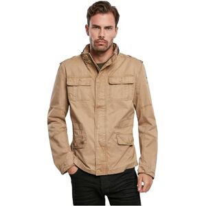 Brandit Bunda stylová pánská bunda se skrytou kapucí, stojáčkem a bavlněnou podšívkou, přechodná a letní varianta, barevné varianty, velikosti S až 7XL, Velbloudí, XXL Brandit Bunda stylová pánská bunda se skrytou kapucí, stojáčkem a bavlněnou podšívkou, přechodná a letní varianta, barevné varianty, velikosti S až 7XL, Velbloudí, XXL