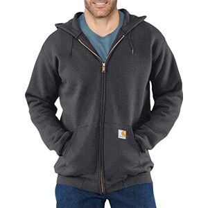 Carhartt Pánská mikina s volným střihem, středně těžká, celopropínací zip, Antracitová melírovaná, L Carhartt Pánská mikina s volným střihem, středně těžká, celopropínací zip, Antracitová melírovaná, L