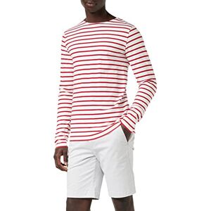 Armor-lux Armor Lux Herren Marinière "Plozévet" Homme Langarmshirt, Mehrfarbig (320 Blanc/Braise 320), M EU Armor-lux Armor Lux Herren Marinière "Plozévet" Homme Langarmshirt, Mehrfarbig (320 Blanc/Braise 320), M EU
