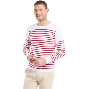 Armor-lux Armor Lux Herren 76832 Langarmshirt, Mehrfarbig (Blanc/Braise 320), X-Large Armor-lux Armor Lux Herren 76832 Langarmshirt, Mehrfarbig (Blanc/Braise 320), X-Large