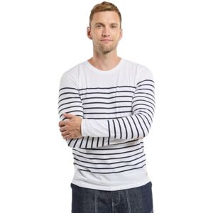 Armor-lux Armor Lux Pánské Marinière Port-Louis Héritage Homme tričko s dlouhým rukávem, bílá (400 Blanc/Navire 400), M Armor-lux Armor Lux Pánské Marinière Port-Louis Héritage Homme tričko s dlouhým rukávem, bílá (400 Blanc/Navire 400), M