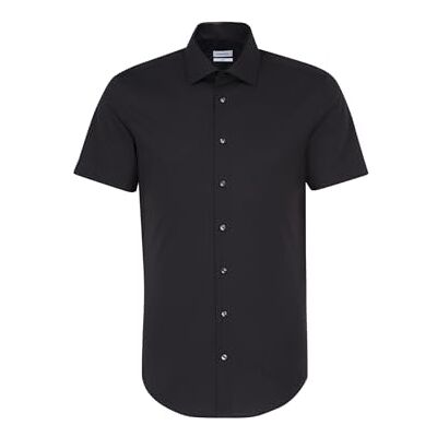 Seidensticker Men's Business Shirt, Černá (021001) Seidensticker Men's Business Shirt, Černá (021001)