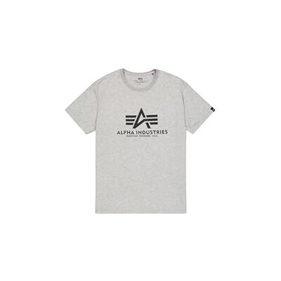 Alpha pánské běžné Fit tričko Basic Tričko. XL (velikost výrobce: XL) Šedý melír Alpha pánské běžné Fit tričko Basic Tričko. XL (velikost výrobce: XL) Šedý melír