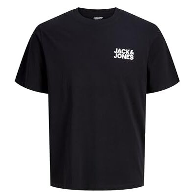 JACK & JONES Pánské Jjecorp Logo Tee Crew Neck Ss19 Noos tričko, černé (Black Slim/Small Print), M EU JACK & JONES Pánské Jjecorp Logo Tee Crew Neck Ss19 Noos tričko, černé (Black Slim/Small Print), M EU