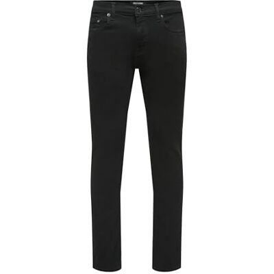 Only & Sons Male Slim Fit Jeans ONSLOOM Mid Rise Slim Fit Jeans Slim fit džíny Only & Sons Male Slim Fit Jeans ONSLOOM Mid Rise Slim Fit Jeans Slim fit džíny